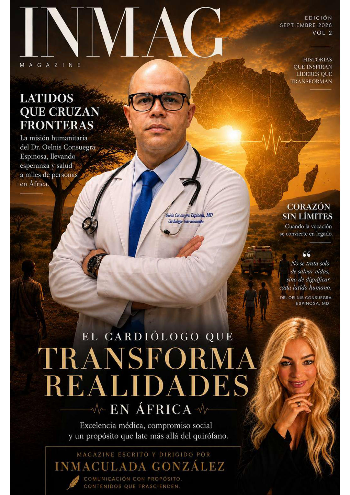 Portada de INMAG Magazine, Edición Septiembre 2026, Vol 2